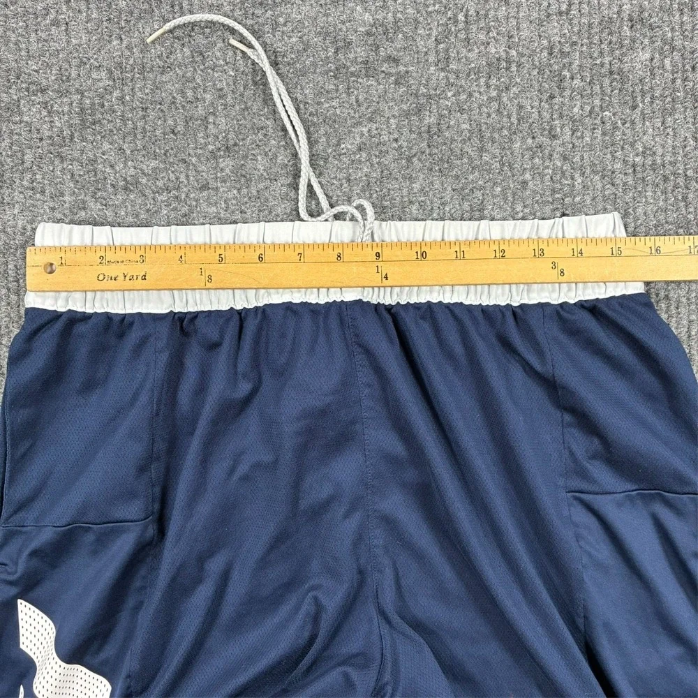 Adidas Basketball Club Mens Athletic Shorts XL Navy Pull On Drawstring Stretch